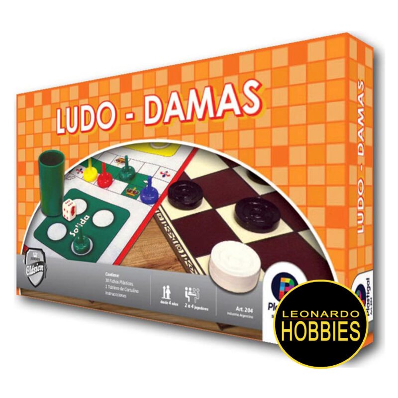 Ludo y Damas Combinado Plastigal 204