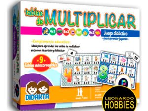 Tablas de Multiplicar Plastigal 608