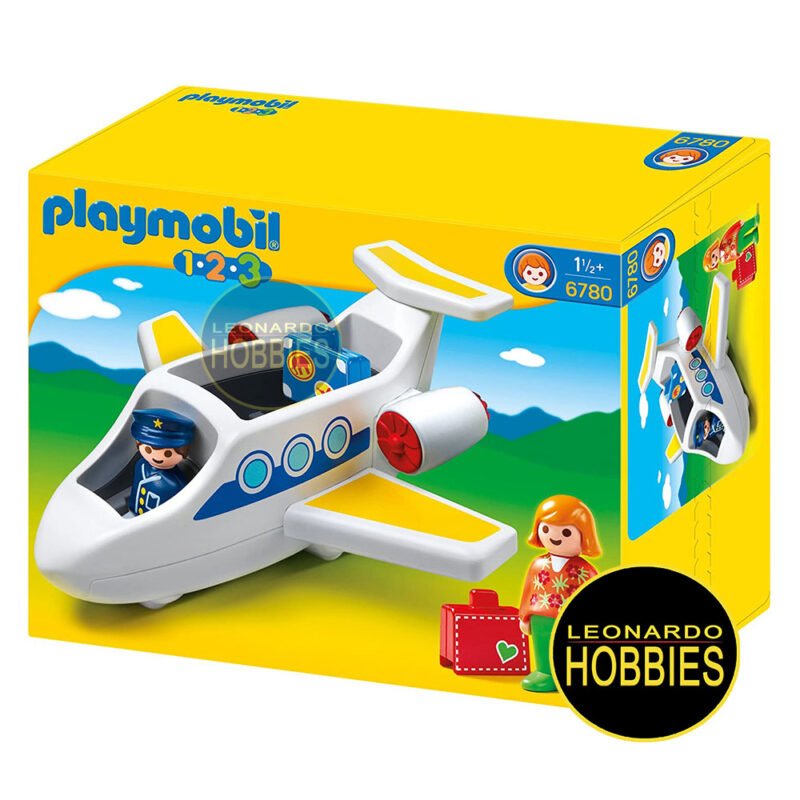 Avión Jet Línea 123 Playmobil 6780