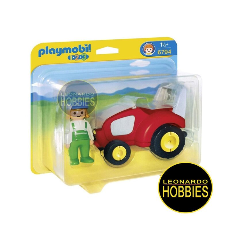 Tractor con Niño Línea 123 Playmobil 6794