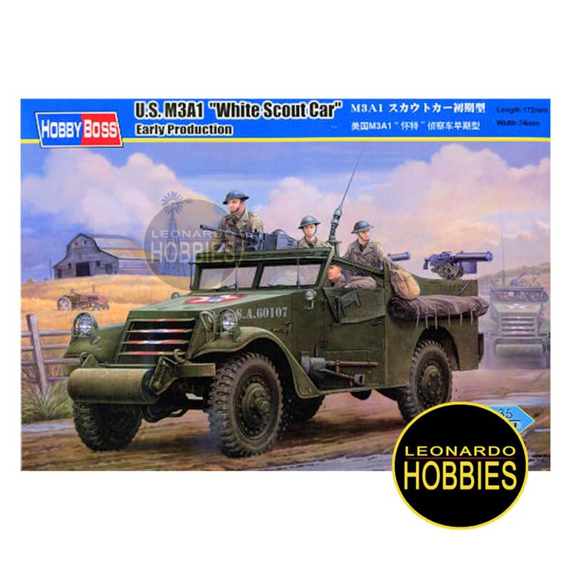 US M3A1 "White Scout Car" Early Production Escala 1/35 Hobby Boss 82451