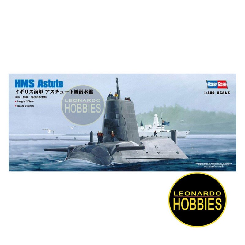 HMS Astute Escala 1/350 Hobby Boss 83509