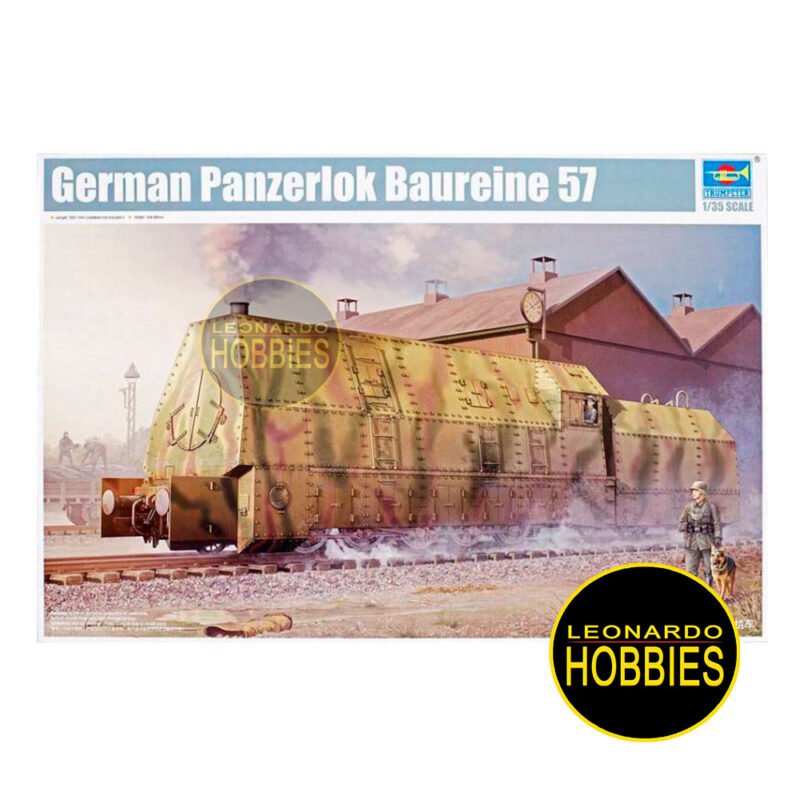 German Panzerlok Baureine 57 Escala 1/35 Trumpeter 00219