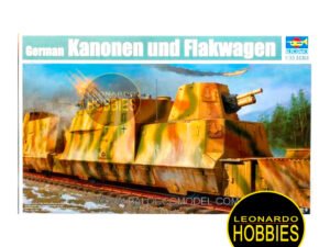 German Kanonen und Flakwagen Escala 1/35 Trumpeter 01511