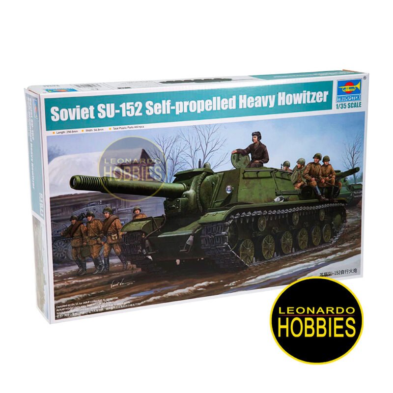 Soviet SU-152 Self-propelled Heavy Howitzer Escala 1/35 Trumpeter 01571