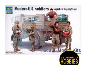 Modern U.S. Soldiers (Logistics Supply Team) Escala 1/35 Trumpeter 00429