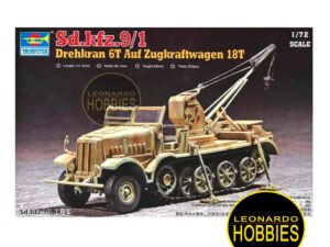 Sd.kfz.9/1 Drehkran 6T Escala 1/72 Trumpeter 07251
