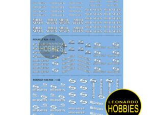 Renault 2003-2008 Tabaco (Colección F1 Salvat) Escala 1/43 AeroCalcas 43F1-05