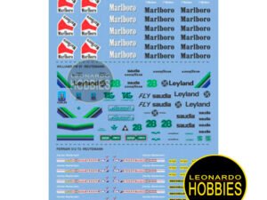 Ferrari F399 + Williams Reutemann + 312T3 (Colección F1 Salvat) Escala 1/43 AeroCalcas 43F1-08