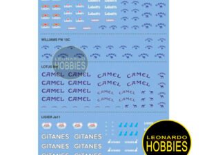 Williams FW14B/15C + Lotus 99T + Ligier JS11 (Colección F1 Salvat) Escala 1/43 AeroCalcas 43F1-10
