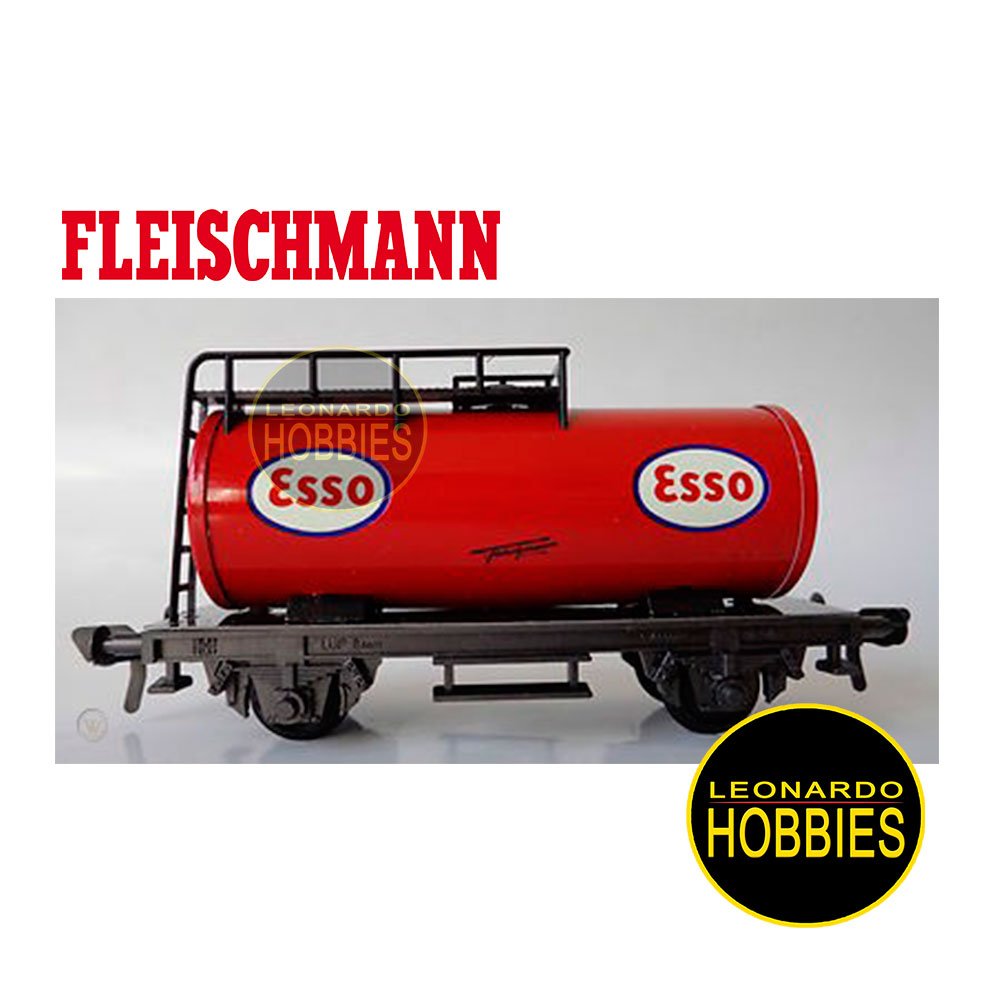 Vagón Cisterna Esso Escala HO Fleischmann 5030 | Leonardo