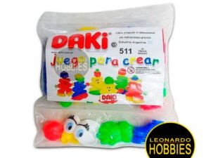 Daki,juegos para armar, Juegos para crear, creatividad, Bloques, Libre Creacion, Bloques para armar, Didactico, Juegos Didacticos, 60 piezas