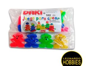 Daki,juegos para armar, Juegos para crear, creatividad, Bloques, Libre Creacion, Bloques para armar, Didactico, Juegos Didacticos, 60 piezas