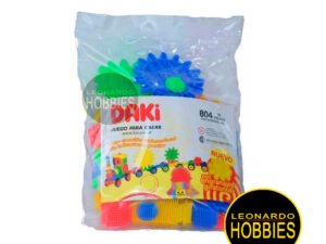 Daki,juegos para armar, Juegos para crear, creatividad, Bloques, Libre Creacion, Bloques para armar, Didactico, Juegos Didacticos, 60 piezas