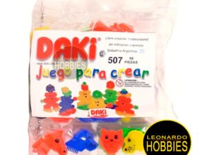 Daki,juegos para armar, Juegos para crear, creatividad, Bloques, Libre Creacion, Bloques para armar, Didactico, Juegos Didacticos, 60 piezas