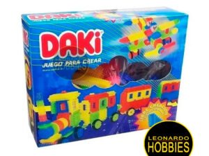 Daki,juegos para armar, Juegos para crear, creatividad, Bloques, Libre Creacion, Bloques para armar, Didactico, Juegos Didacticos, 60 piezas