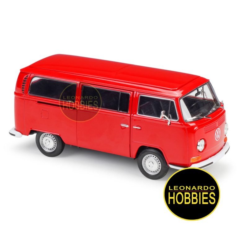 VW T2 Bus 1972 Pompiers 1:24 Welly - Collection
