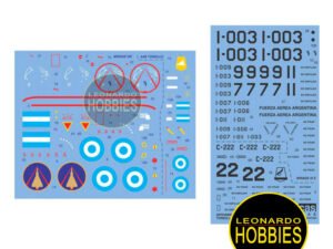 Mirage IIIE Malvinas & Skyhawk A4B Tordillo Escala 1/48 AeroCalcas 48008