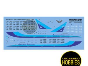 Boeing 747-200 Aerolíneas Argentinas 390001 Escala 1/390 AeroCalcas 19