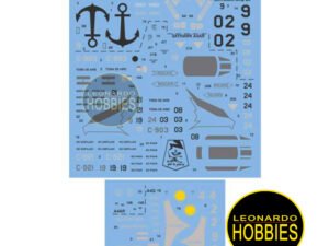 Skyhawk A4Q Baja Visibilidad Naval & Skyhawk A4AR FAA Escala 1/48 AeroCalcas 48012
