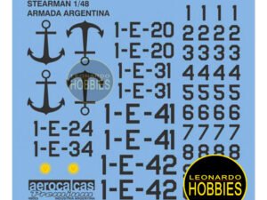 Stearman Armada Argentina Escala 1/48 AeroCalcas AEROPRE-06