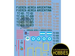 Accesorios, Calcas Argentinas, Calcas para aeromodelos, Calcas para Aviones, Calcas para Barcos, Calcomanías al Agua, Calcomanías Argentinas, Calcos, Calcos para modelismo, Escala 1:100, Escala 1:48, Escala 1:72, Plastimodelismo, Aerocalcas Calcas Leonardo Hobbies
