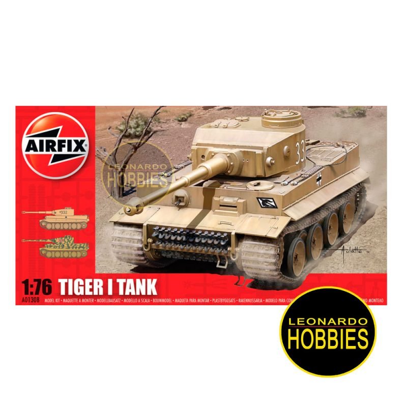 Tiger I Tank Escala 1/76 Airfix 01308