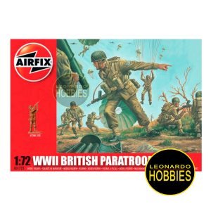 WWII British Paratroops Escala 1/72 Airfix 01723