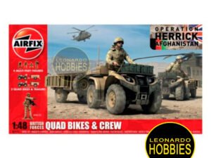 British Forces Quad Bikes & Crew Escala 1/48 Airfix 04701