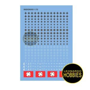 Insignias Alemanas 2GM Escala 1/72 AeroCalcas MILI-01