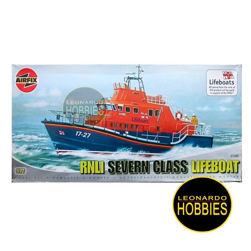 RNLI Severn Class Lifeboat Escala 1/72 Airfix 07280