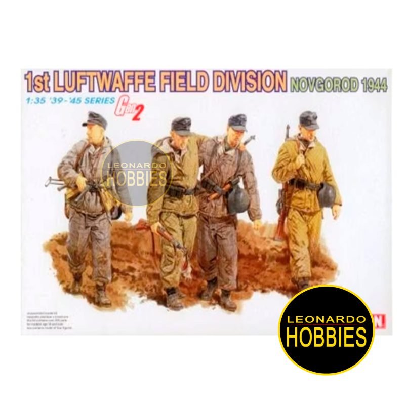 1st Luftwaffe Field Division ( Novgorod 1944) Escala 1/35 Dragon 6274