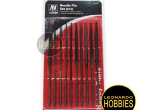 Set de Limas de Aguja (x10) Vallejo T03001