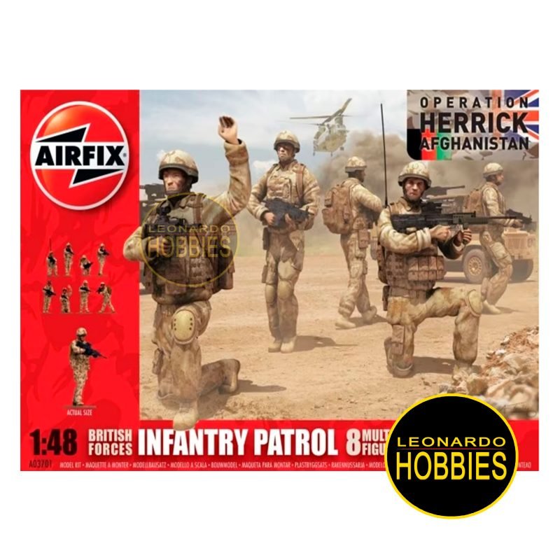 British Forces Infantry Patrol 1/48 Airfix 03701