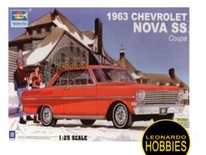 1963 Chevrolet Nova SS Coupe Escala 1/25 Trumpeter 02503