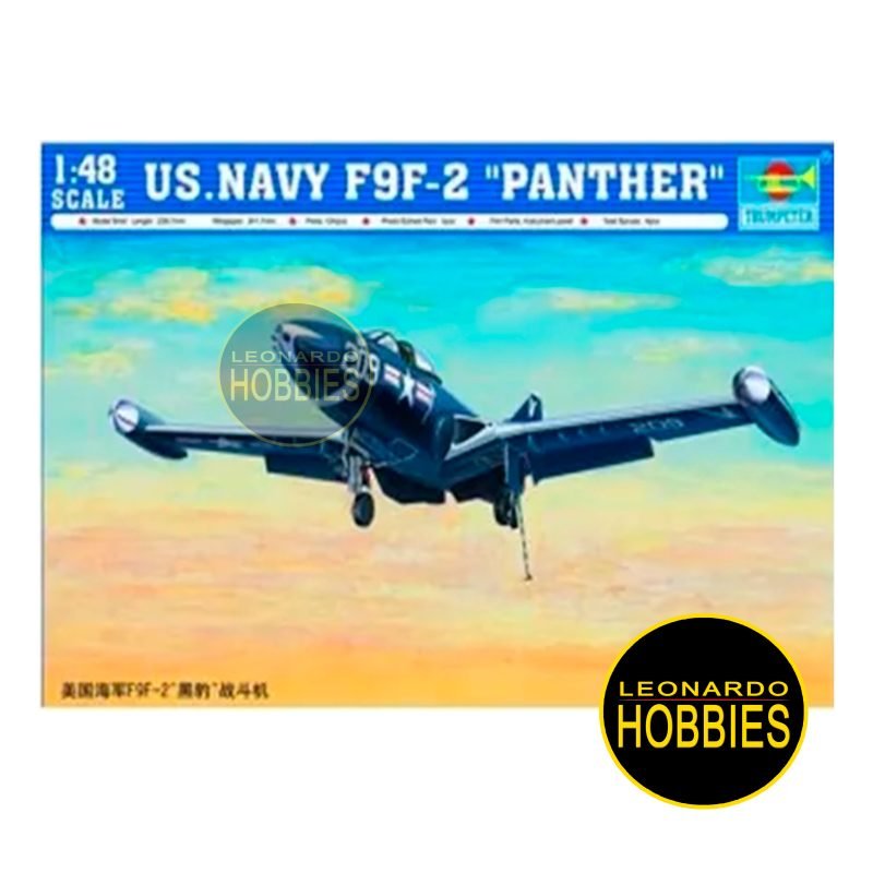 US.NAVY F9F-2 "PANTHER" (usado armada argentina) Escala 1/48 Trumpeter 02832