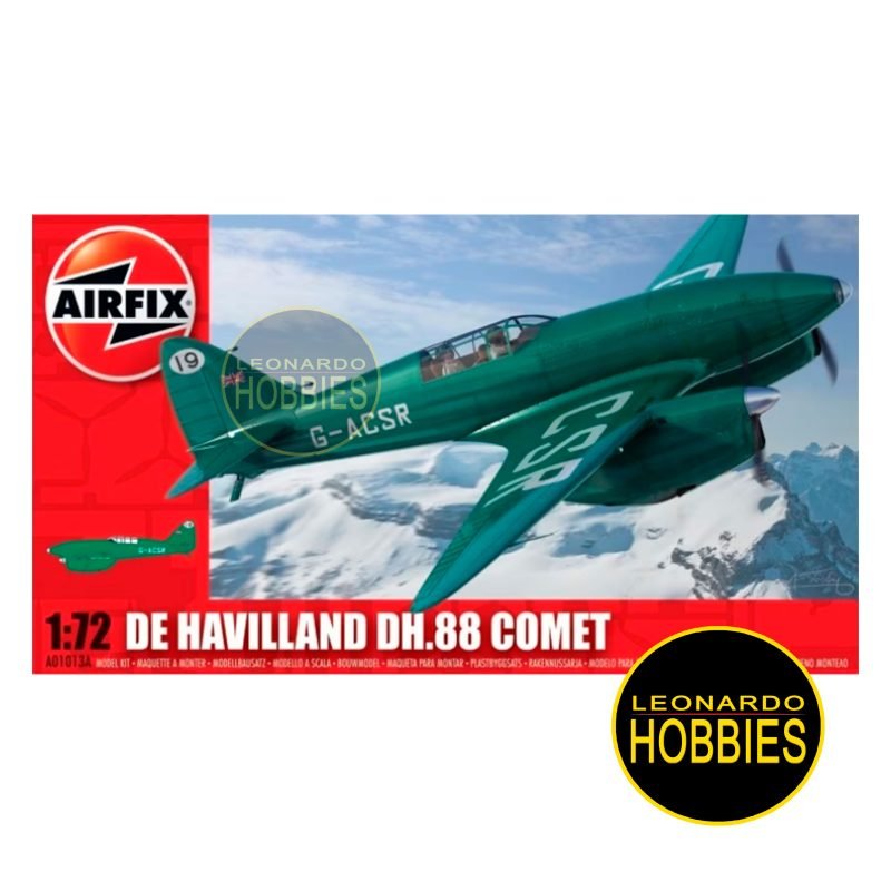 De Havilland DH.88 Comet Escala 1/72 Airfix 01013a