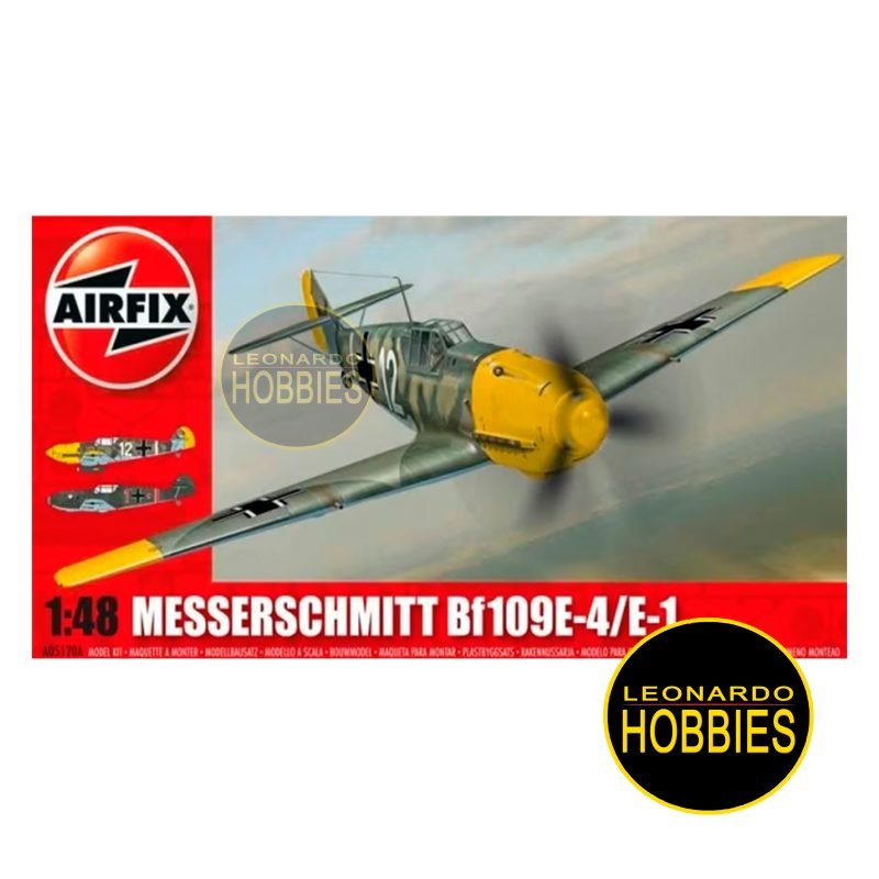 Messerschmitt Bf109E-4/E-1 Escala 1/48 Airfix 05120a