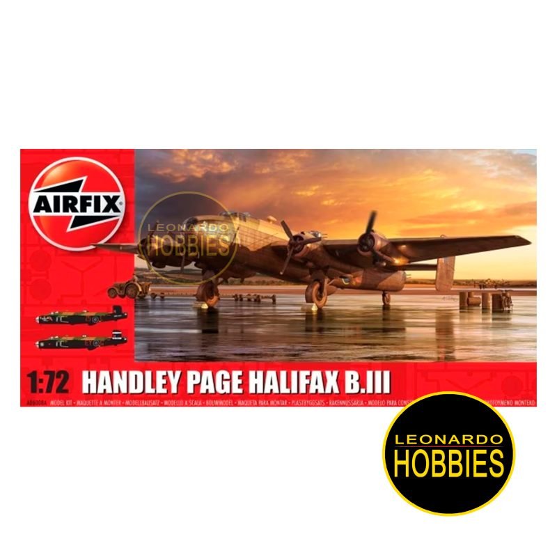 Handley Page Halifax B.III Escala 1/72 Airfix 06008