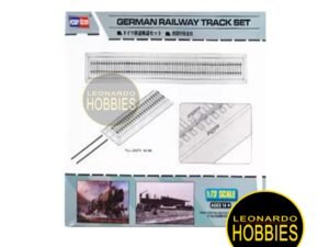 German Railway Track Set Escala 1/72 Hobby Boss 82902