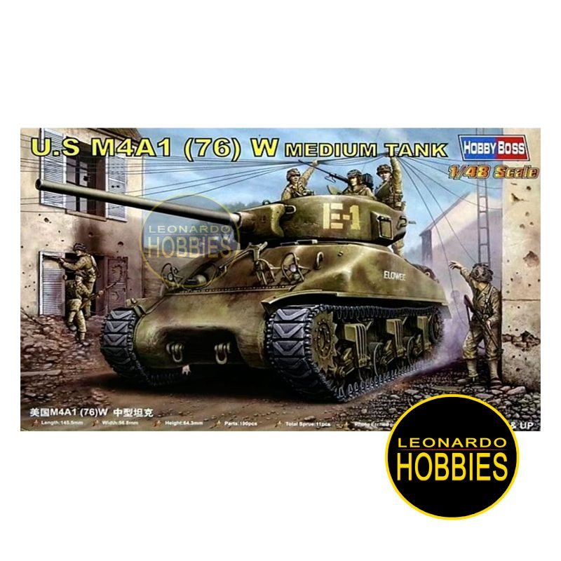 U.S. M4A1 (76) W Escala 1/48 Hobby Boss 84801