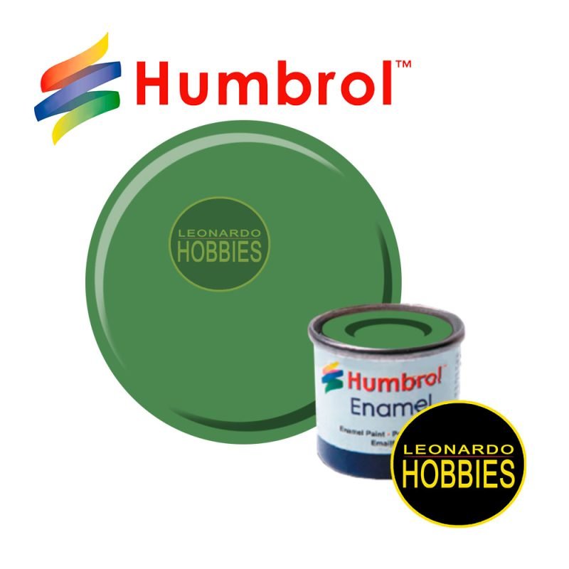 HUMBROL N°0102 Verde Militar Mate de 14ml HUM0102