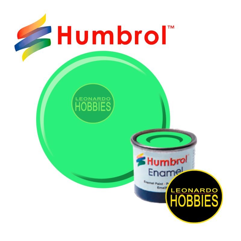 HUMBROL N°0208 Verde Señal Brillante de 14ml HUM0208