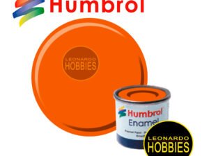 HUMBROL N°0209 Naranja Fuego Fluorescente Brillante de 14ml HUM0209