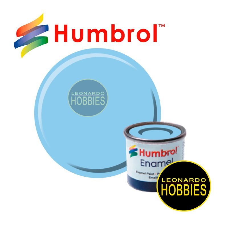HUMBROL N°0247 Azul Claro RLM 76 Mate de 14ml HUM0247