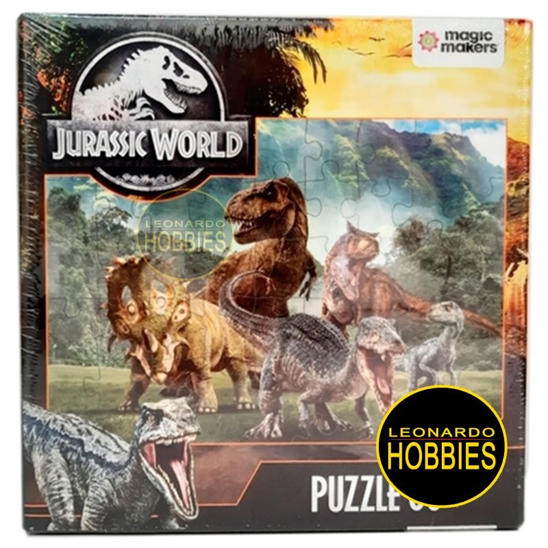 Jurassic World puzzle x60 piezas Magic Makers JUR060