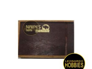 Porta Naipes de Madera con Mazo Bisonte 6094