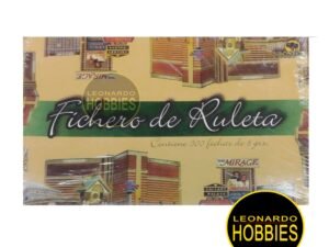 Fichero de Ruleta x300 Fichas Bisonte 8604