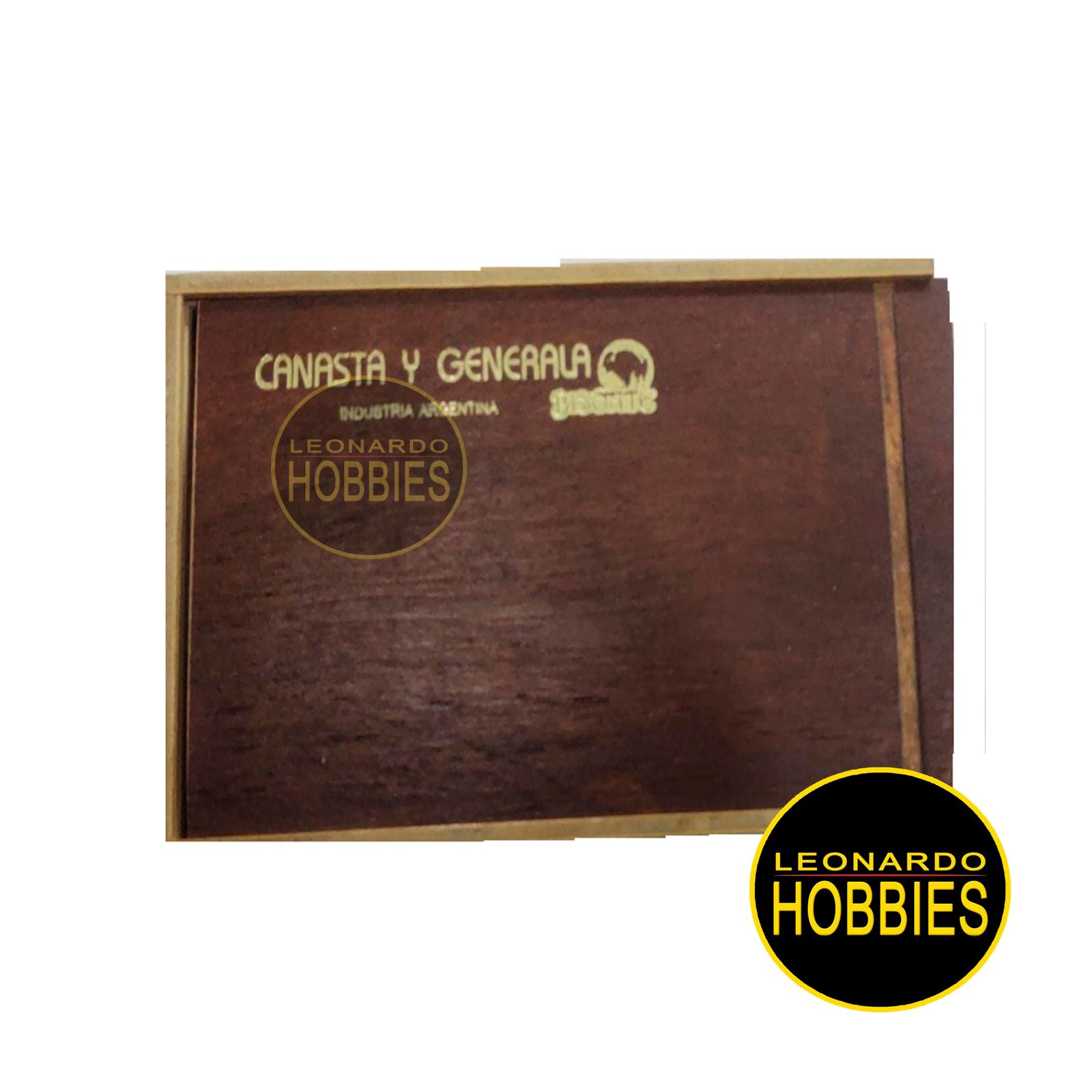 Canasta y Generala en Caja Madera Bisonte 3630