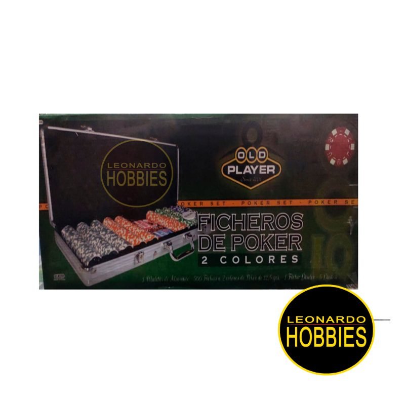 Fichero de Póker en Maletín Bisonte 8751